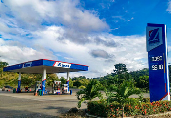 estáción de gasolina El Mellito Necoclí