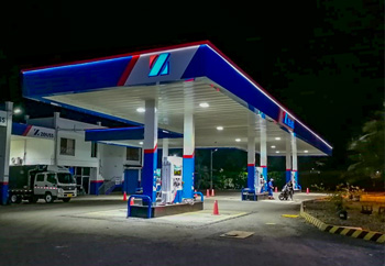 estáción de gasolina La Curva Chigorodó